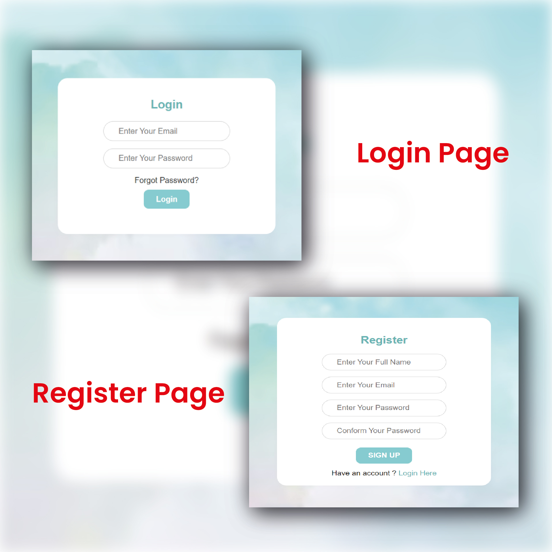 blog-img-Simple and attractive Login and Registration page using only HTML and CSS